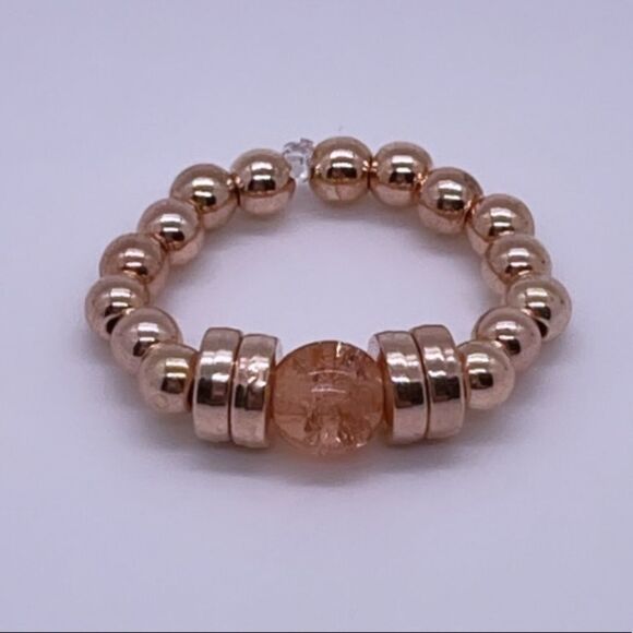 NWT Wool + Pepper Co. Rose Gold Stackable Ring - Picture 2 of 6
